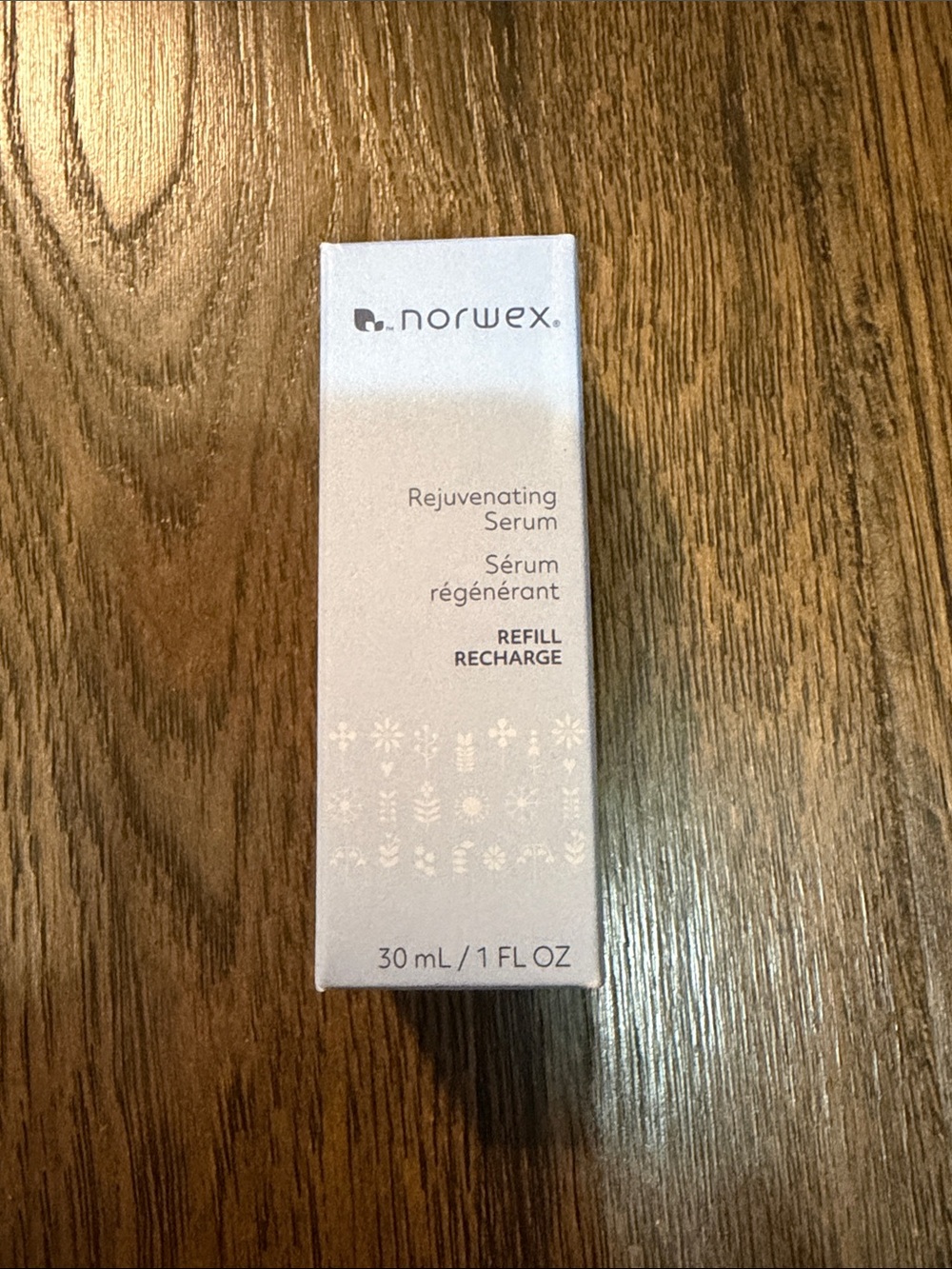 Norwex Rejuvenating Serum Refill - Pale Blue Packaging